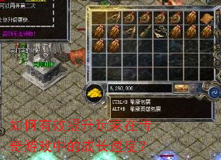 如何有效提升玩家在传奇游戏中的成长速度? 如何有效提升玩家在传奇游戏中的成长速度?