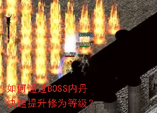 如何通过BOSS内丹快速提升修为等级? 如何通过BOSS内丹快速提升修为等级?