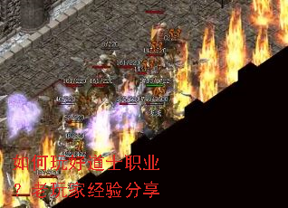 如何玩好道士职业?老玩家经验分享 如何玩好道士职业?老玩家经验分享