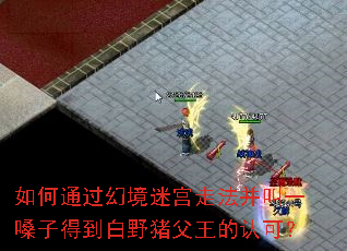如何通过幻境迷宫走法并叫一嗓子得到白野猪父王的认可? 如何通过幻境迷宫走法并叫一嗓子得到白野猪父王的认可?