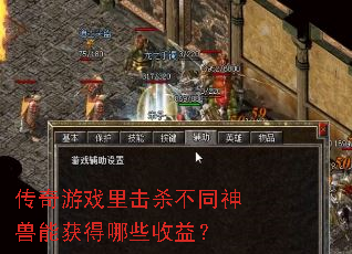 传奇游戏里击杀不同神兽能获得哪些收益? 传奇游戏里击杀不同神兽能获得哪些收益?