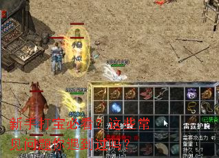 新手打宝必看?这些常见问题你遇到过吗? 新手打宝必看?这些常见问题你遇到过吗?