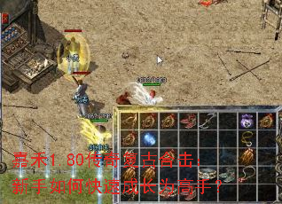 嘉禾1.80传奇复古合击:新手如何快速成长为高手? 嘉禾1.80传奇复古合击:新手如何快速成长为高手?