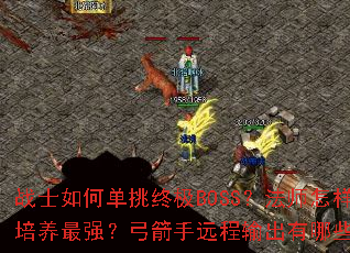 战士如何单挑终极BOSS?法师怎样速刷高级副本?道士召唤兽如何培养最强?弓箭手远程输出有哪些技巧?刺客连招怎么打出最高爆发? 战士如何单挑终极BOSS?法师怎样速刷高级副本?道士召唤兽如何培养最强?弓箭手远程输出有哪些技巧?刺客连招怎么打出最高爆发?