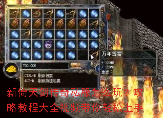 新倚天剑传奇私服怎么玩?攻略教程大全视频带你轻松上手 新倚天剑传奇私服怎么玩?攻略教程大全视频带你轻松上手