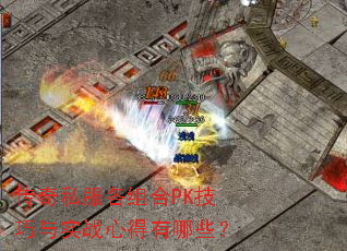 传奇私服各组合PK技巧与实战心得有哪些? 传奇私服各组合PK技巧与实战心得有哪些?