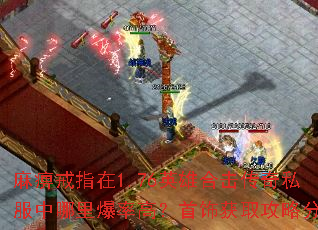 麻痹戒指在1.76英雄合击传奇私服中哪里爆率高?首饰获取攻略分享 麻痹戒指在1.76英雄合击传奇私服中哪里爆率高?首饰获取攻略分享