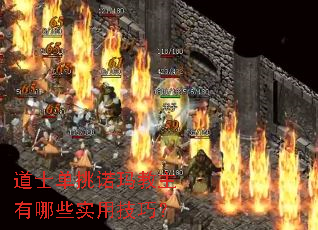 道士单挑诺玛教主有哪些实用技巧? 道士单挑诺玛教主有哪些实用技巧?