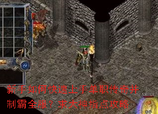 新手如何快速上手单职传奇并制霸全服?求大神指点攻略 新手如何快速上手单职传奇并制霸全服?求大神指点攻略