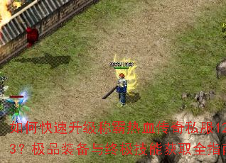 如何快速升级称霸热血传奇私服123?极品装备与终极技能获取全指南 如何快速升级称霸热血传奇私服123?极品装备与终极技能获取全指南