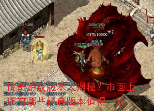 传奇游戏版本大揭秘?市面上还有哪些经典版本值得一玩 传奇游戏版本大揭秘?市面上还有哪些经典版本值得一玩