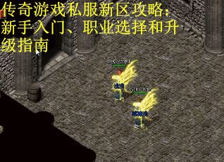 传奇游戏私服新区攻略：新手入门、职业选择和升级指南