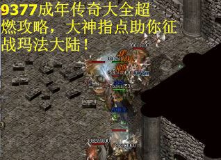 9377成年传奇大全超燃攻略，大神指点助你征战玛法大陆！