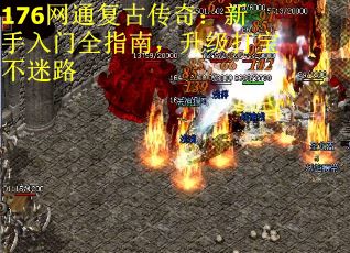 176网通复古传奇：新手入门全指南，升级打宝不迷路