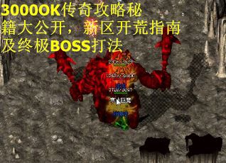 3000OK传奇攻略秘籍大公开，新区开荒指南及终极BOSS打法