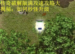 传奇破解版满攻速攻略大揭秘：如何秒怪升级