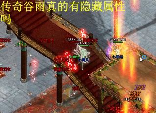 传奇谷雨真的有隐藏属性吗