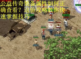 公益传奇装备属性如何正确查看？这份攻略教你快速掌握技巧