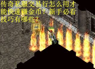 传奇私服交易行怎么用才能快速赚金币？新手必看技巧有哪些？